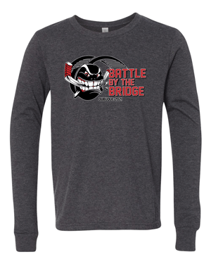3501Y- DYHA Dark grey Heather Youth Jersey Long Sleeve Tee