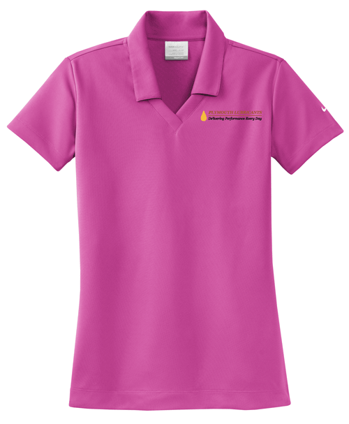 354067- PLYMOUTH LUBRICANTS Nike Golf - Ladies Dri-FIT Micro Pique Polo