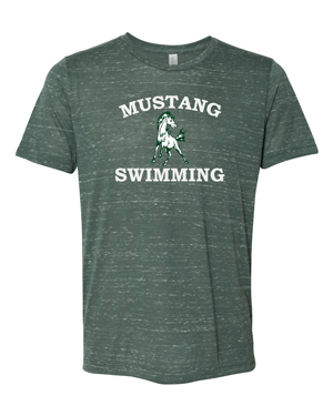 3650- HEMPSTEAD SWIMMING Forest Marble Unisex Texture Tee