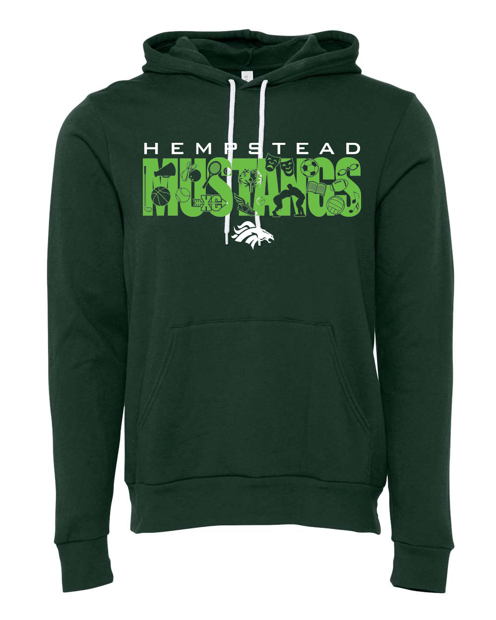 3719- HEMPSTEAD STAFF Sponge Fleece Hoodie