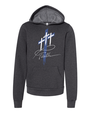 3719Y- FAITH Youth Sponge Fleece Hoodie