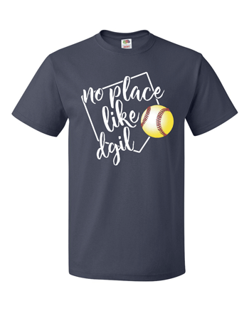 3930- DGIL Fruit of the Loom Navy Cotton Short Sleeve T-Shirt