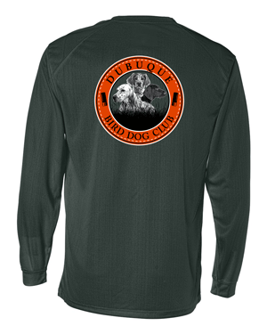 4104- DBQ BIRD DOG CLUB Forest B-Core Long Sleeve T-Shirt