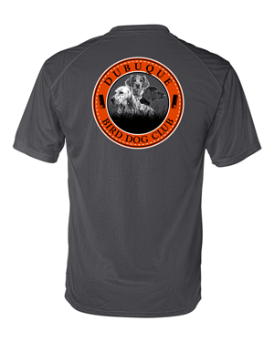 4120- DBQ BIRD DOG CLUB Graphite B-Core Sport Shoulders T-Shirt
