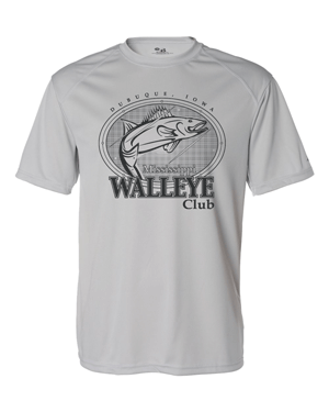 4120- MISSISSIPPI WALLEYE CLUB B-Core Sport Shoulders T-Shirt
