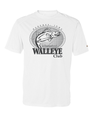 4120- MISSISSIPPI WALLEYE CLUB B-Core Sport Shoulders T-Shirt