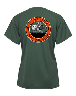 4160- DBQ BIRD DOG CLUB Forest Women’s B-Core T-Shirt