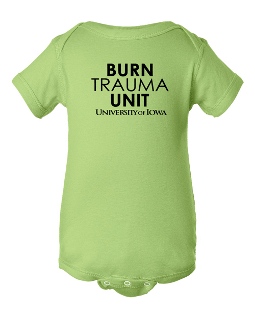 4400- U OF I BURN UNIT Infant Baby Rib Bodysuit