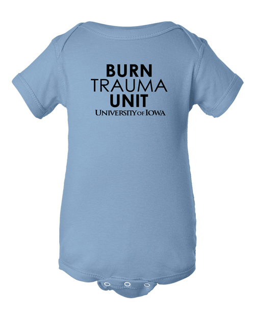4400- U OF I BURN UNIT Infant Baby Rib Bodysuit