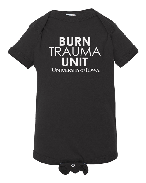 4400- U OF I BURN UNIT Infant Baby Rib Bodysuit