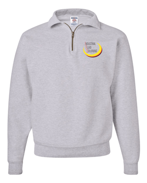 4528M- INDUSTRIAL FLUID SOLUTIONS NuBlend® Quarter-Zip Cadet Collar Sweatshirt