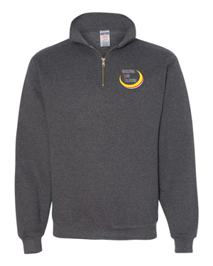 4528M- INDUSTRIAL FLUID SOLUTIONS NuBlend® Quarter-Zip Cadet Collar Sweatshirt