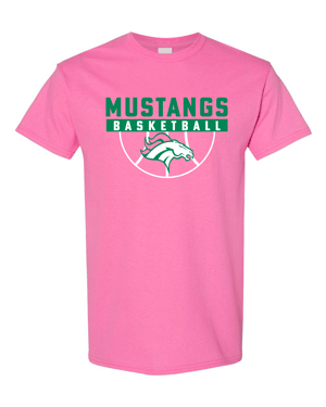 5000- MUSTANG BASKETBALL Heavy Cotton™ T-Shirt