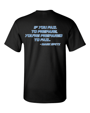 5000- DBQ SENIOR MEN'S SWIM Black Gildan - Heavy Cotton™ T-Shirt