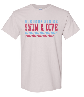 5000- SENIOR SWIM TEAM SHIRT ICE Heavy Cotton™ T-Shirt