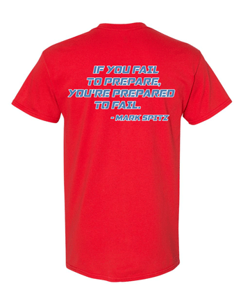 5000- DBQ SENIOR MEN'S SWIM Red Gildan - Heavy Cotton™ T-Shirt