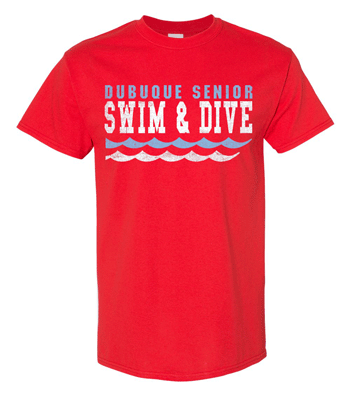 5000- DBQ SENIOR SWIM Gildan - Heavy Cotton™ T-Shirt