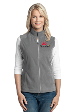 L226- STONEHILL Port Authority® Ladies Microfleece Vest