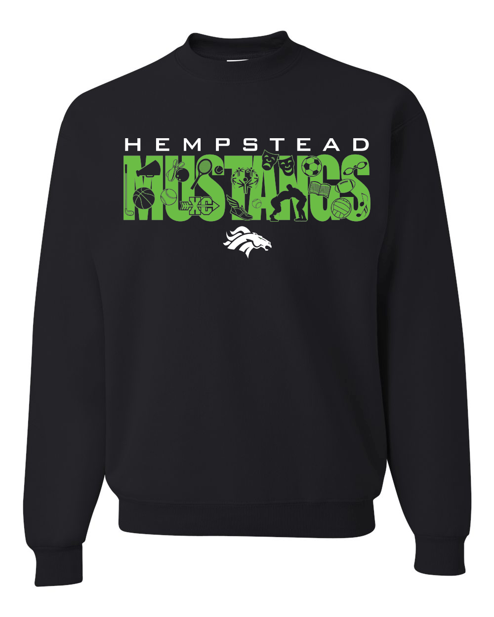 562M- HEMPSTEAD STAFF NuBlend® Crewneck Sweatshirt