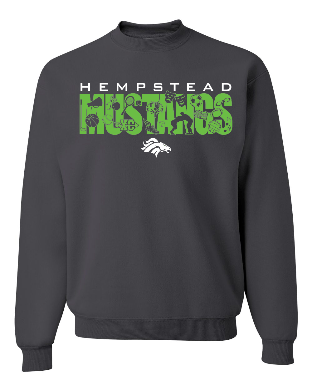 562M- HEMPSTEAD STAFF NuBlend® Crewneck Sweatshirt