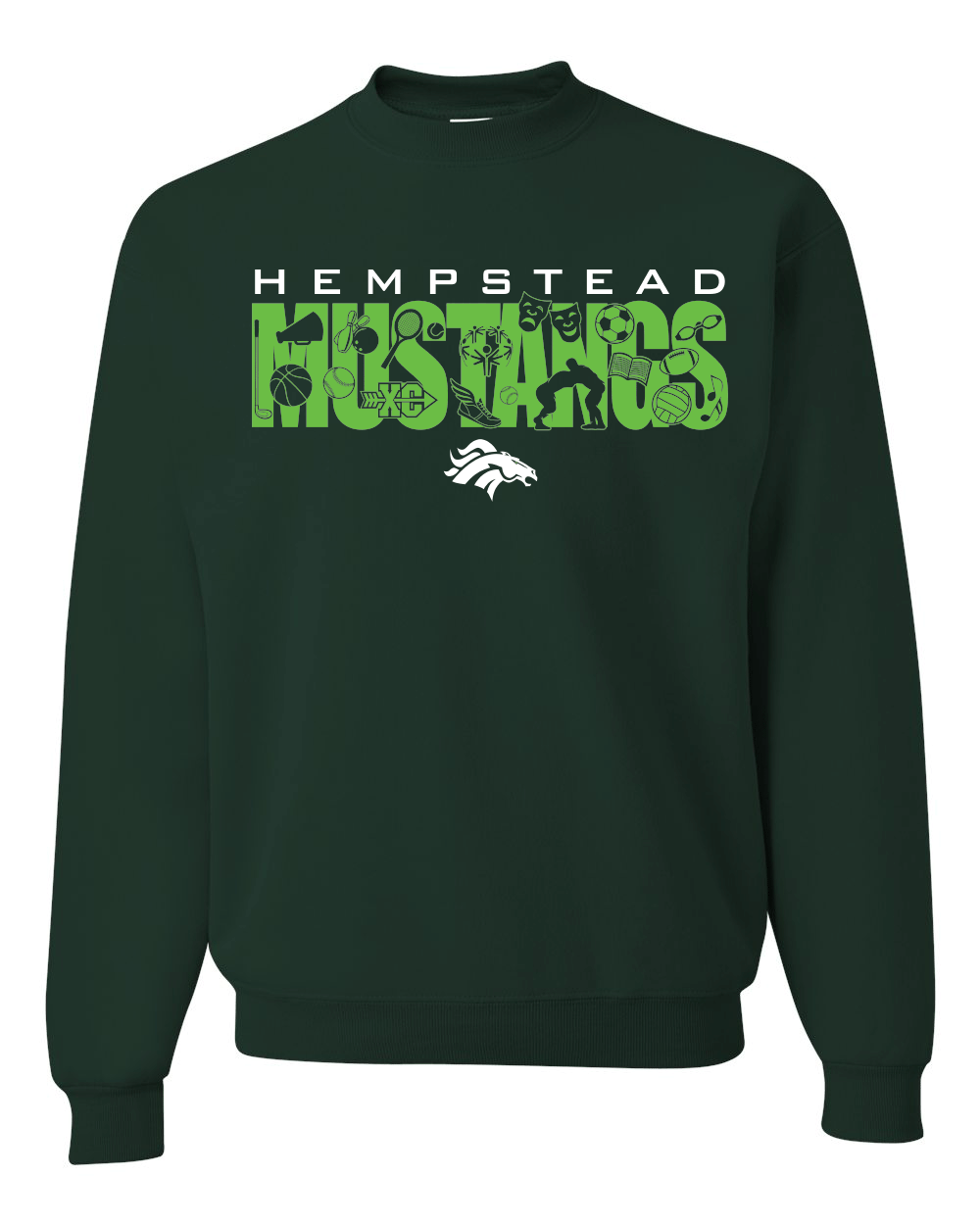 562M- HEMPSTEAD STAFF NuBlend® Crewneck Sweatshirt