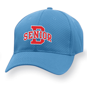 6232- DBQ SENIOR BOOSTER Sport Flex Athletic Mesh Cap