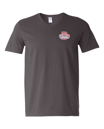 64V00- SENIOR CHEER Gildan - Softstyle® V-Neck T-Shirt