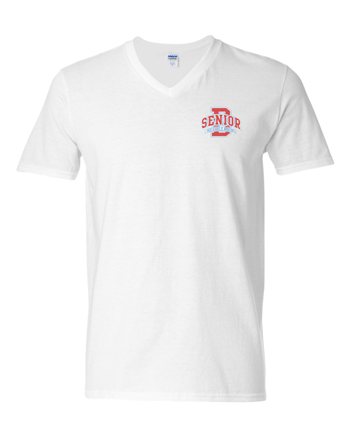 64V00- SENIOR CHEER Gildan - Softstyle® V-Neck T-Shirt