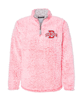 8451- DBQ SENIOR BOOSTER Women’s Epic Sherpa Quarter-Zip Pullover