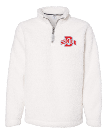 8451- DBQ SENIOR BOOSTER Women's Epic Sherpa Quarter-Zip Pullover