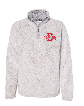 8451- DBQ SENIOR BOOSTER Women’s Epic Sherpa Quarter-Zip Pullover