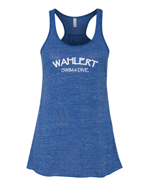 8800- WAHLERT SWIM & DIVE Women's Flowy Racerback Tank