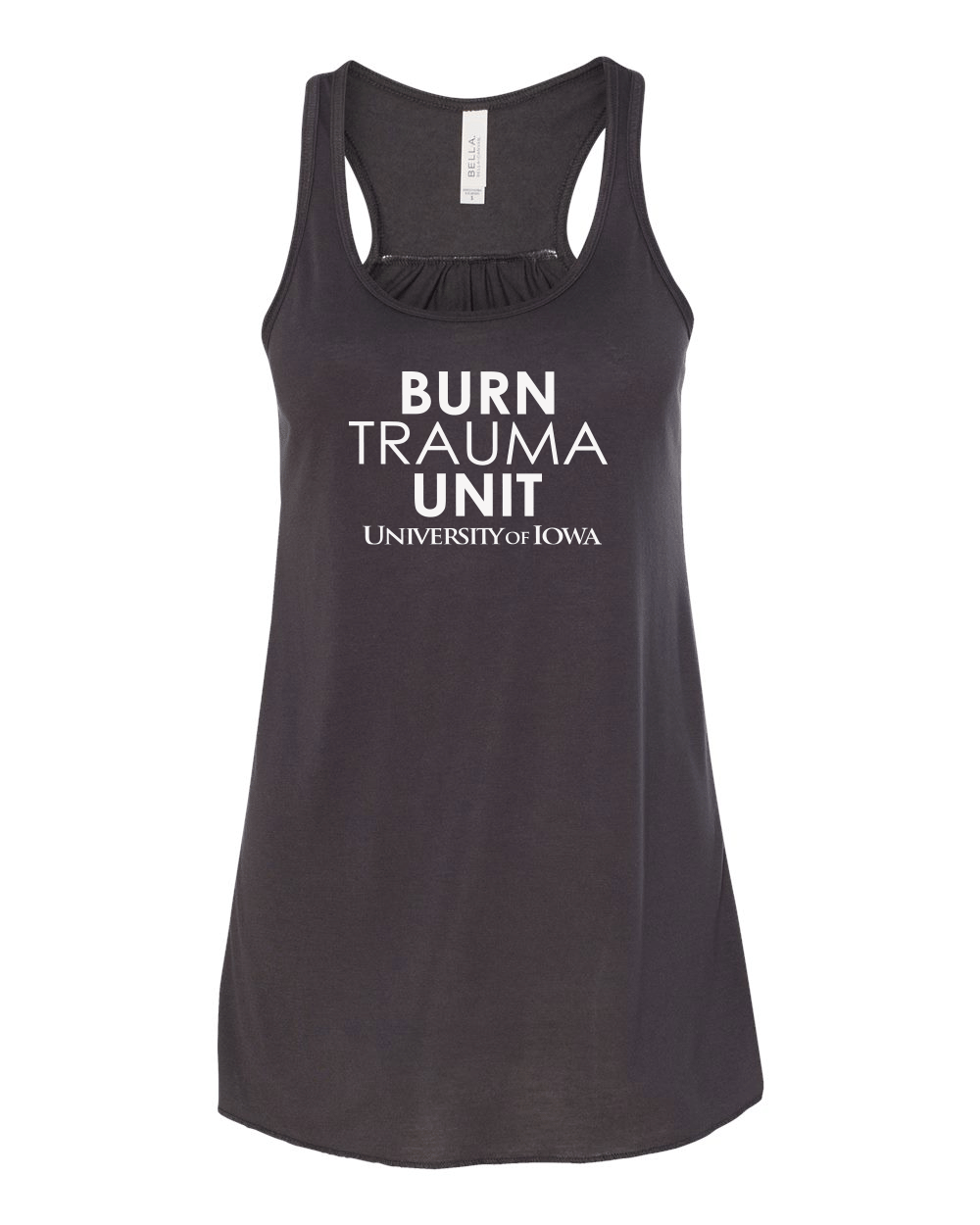 8800- U OF I BURN UNIT Women's Flowy Racerback Tank