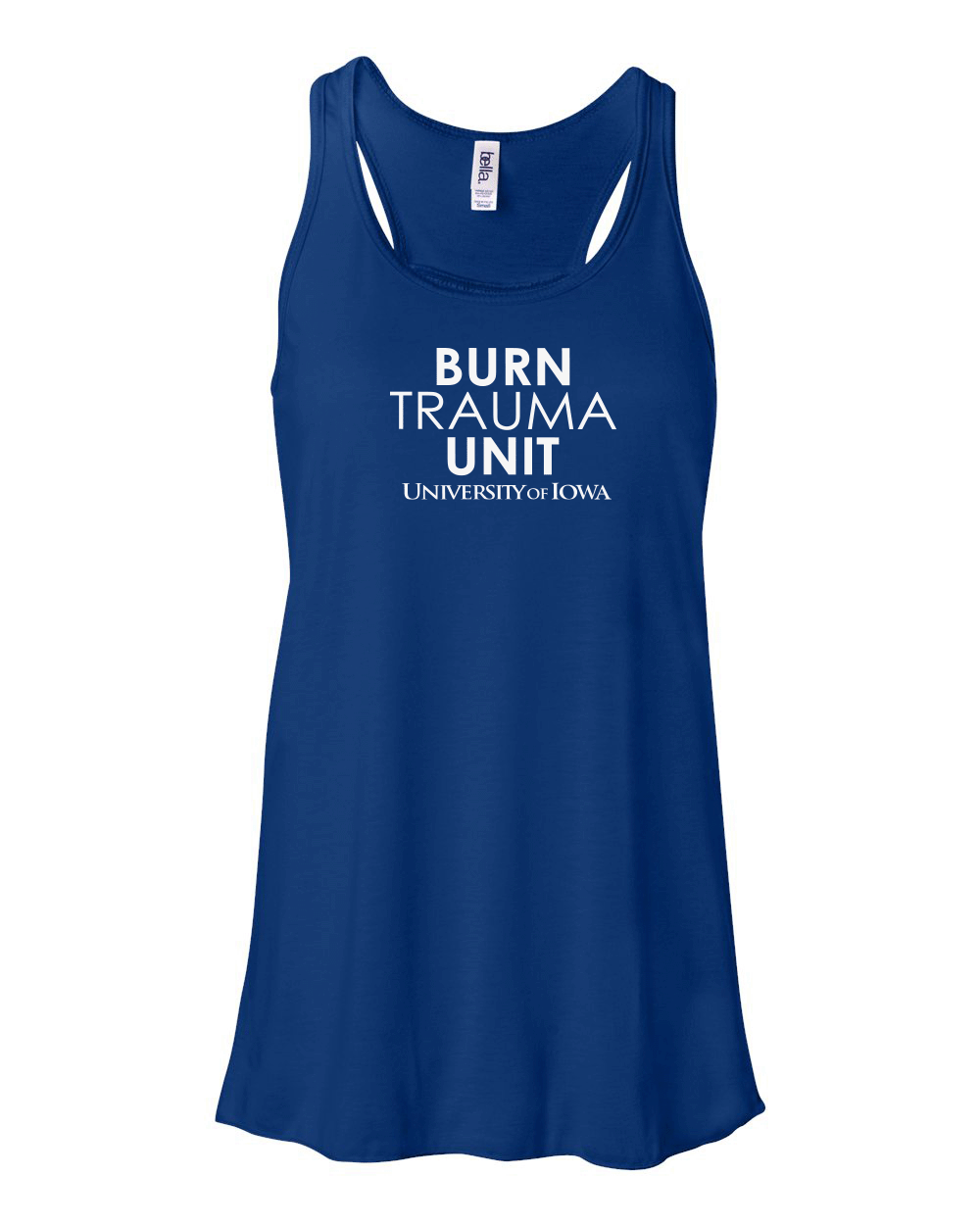 8800- U OF I BURN UNIT Women's Flowy Racerback Tank