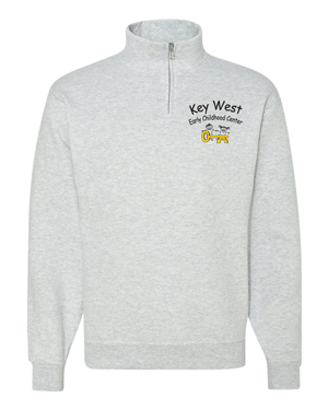 995M- KEY WEST EARLY CHILDHOOD Nublend® Cadet Collar Quarter-Zip Sweatshirt