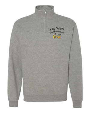 995M- KEY WEST EARLY CHILDHOOD Nublend® Cadet Collar Quarter-Zip Sweatshirt