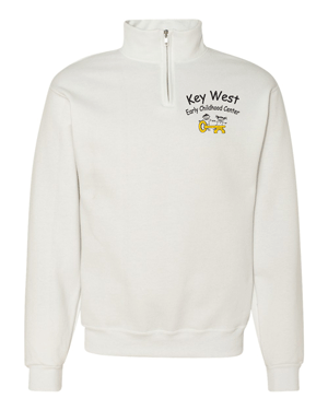 995M- KEY WEST EARLY CHILDHOOD Nublend® Cadet Collar Quarter-Zip Sweatshirt
