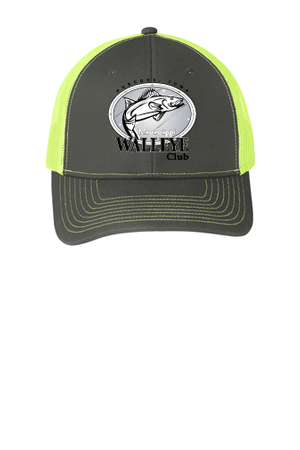 C112- MISSISSIPPI WALLEYE CLUB Port Authority® Snapback Trucker Cap