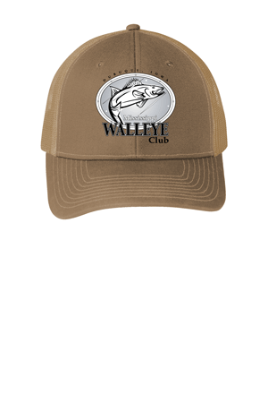 C112- MISSISSIPPI WALLEYE CLUB Port Authority® Snapback Trucker Cap