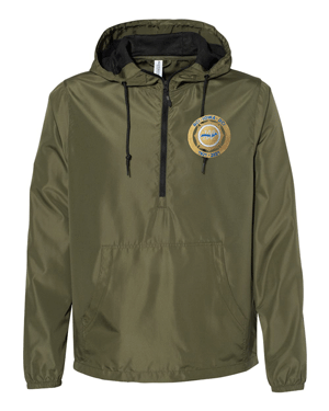 EXP54LWP- DCI Unisex Lightweight Quarter-Zip Windbreaker Pullover Jacket