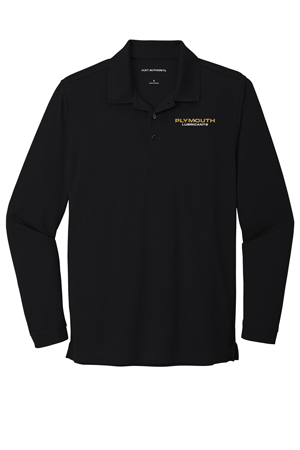 K110LS- PLYMOUTH LUBES Dry Zone ® UV Micro-Mesh Long Sleeve Polo