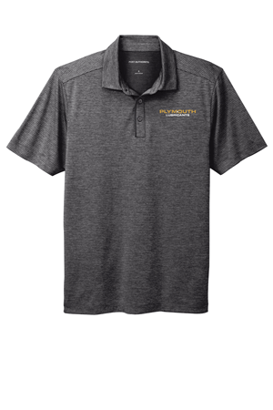 K585- PLYMOUTH LUBES Port Authority® Shadow Stripe Polo