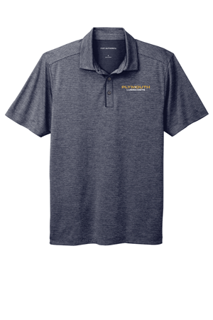 K585- PLYMOUTH LUBES Port Authority® Shadow Stripe Polo