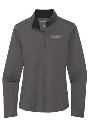 LK584- PLYMOUTH LUBES Ladies Silk Touch ™ Performance 1/4-Zip
