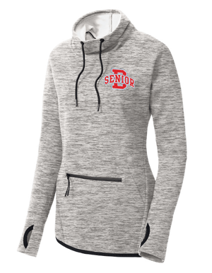 LST280- DBQ SENIOR BOOSTER CLUB Sport-Tek ® Ladies Triumph Cowl Neck Pullover