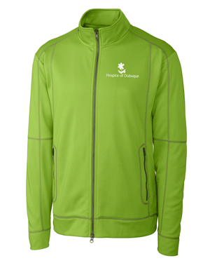 MQK00036- HOSPICE Clique Helsa Mens Full Zip Knit Jacket