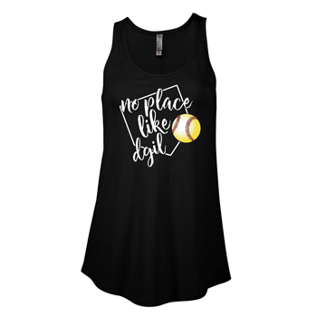P506C- DGIL Delta Platinum Ladies CVC Flowy Tank
