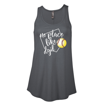 P506C- DGIL Delta Platinum Ladies CVC Flowy Tank