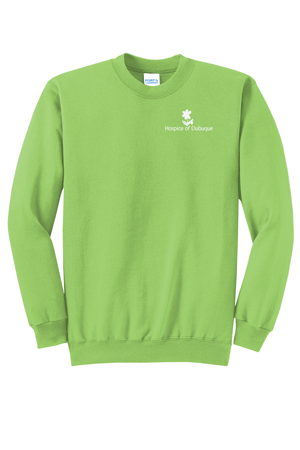 PC78- HOSPICE Core Fleece Crewneck Sweatshirt