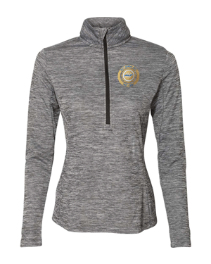 QZ7EAX- DCI Women's Striated Quarter-Zip Pullover